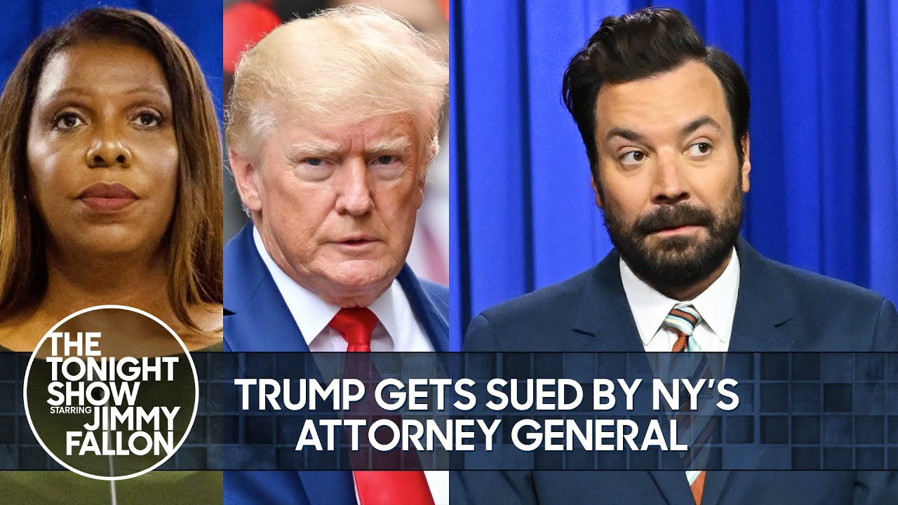 Fallon Teases Trump Over Ny Attorney Generals Lawsuit He Just Asked